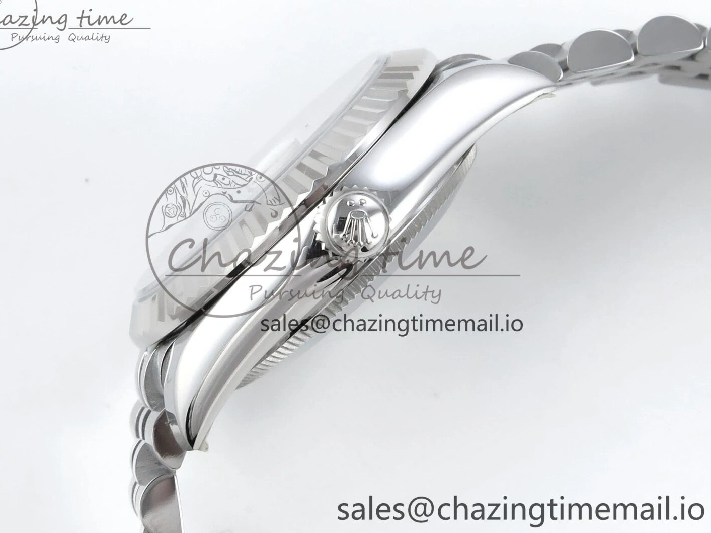 MiroTime 0216 Upgraded DateJust 31 278274 ARF 1:1 Best Edition 904L Steel Pink Roman Dial on SS Jubilee Bracelet ETA 532